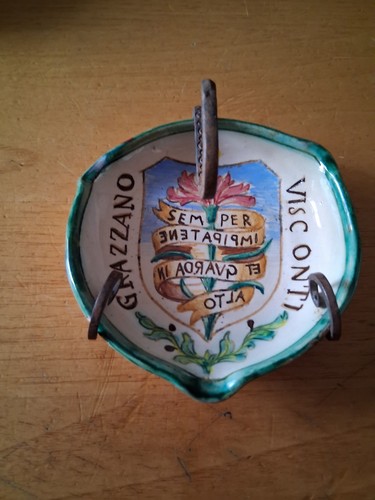 Posacenere ceramica con - posacenere,