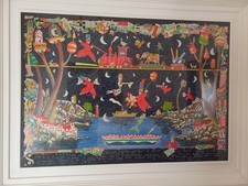 Francesco Musante Opera SERIGRAFIA Polimaterica 70x100 Anno 2015 No Kostabi 