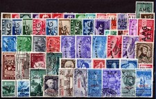 AMG-VG e AMG-FTT - Raccolta di 60 francobolli nuovi e usati differenti