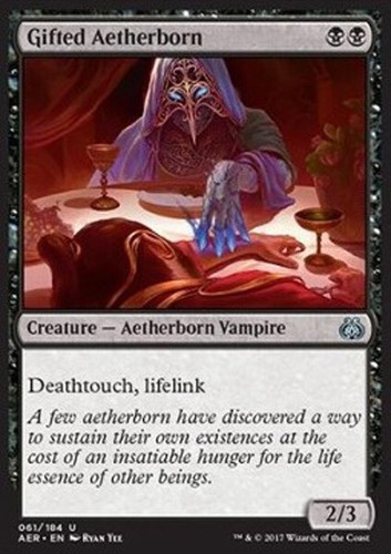 Mtg gifted aetherborn exc - gifted,