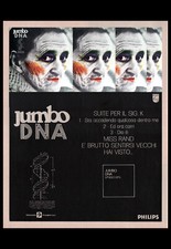 POSTER JUMBO DNA REALIZZAZIONE DA PAGINA RIVISTA ANNI '70 33X48 ITA PROGRESSIVE