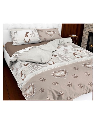 Copripiumino tirolese beige - tirolese,
