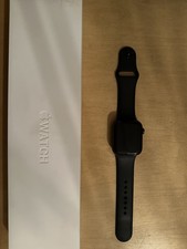 Apple Watch Series 6 44mm Grigio Siderale. Cinturino originale nero.