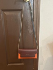 MARNI Portafoglio a tracolla in pelle pochette pochette pochette