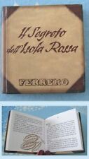 KINDER FERRERO MAXI UOVA METALLO 2000. LIBRETTO: IL SEGRETO DELL'ISOLA ROSSA