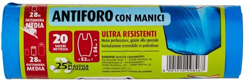 200 sacchi buste immondizia - 200,