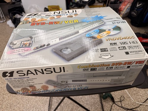 Sansui vrdvd4005 vhs dvd - sansui,