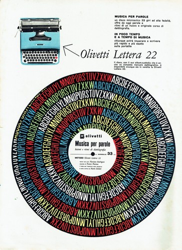 Olivetti lettera pubblicita - olivetti,