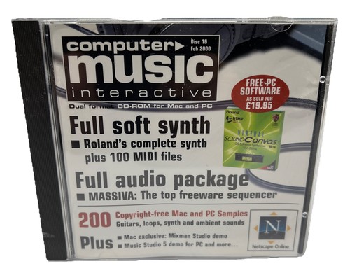 Computer music rom - computer, cd-rom