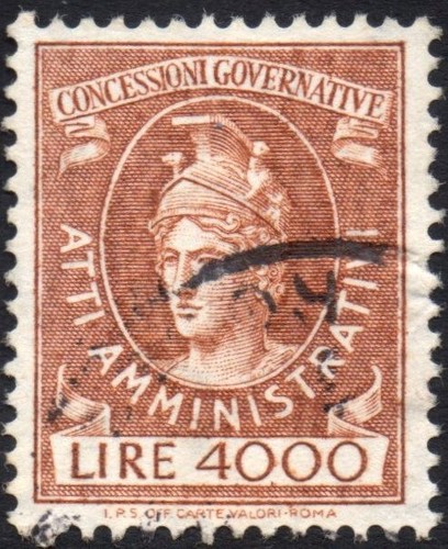 Italia 1959 concessioni - italia,