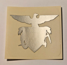 Adesivo vetrofania auto 7x7 cm CAI club alpino italiano, montagna alpi stikers