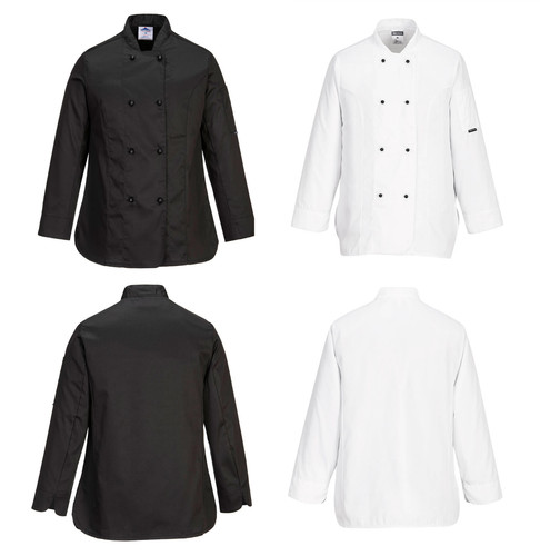 Giacca chef cuoco donna con - giacca,