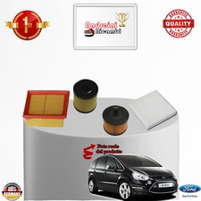 KIT TAGLIANDO 4 FILTRI FORD S-MAX 2.0 TDCI 120KW 163CV DAL 2010 ->