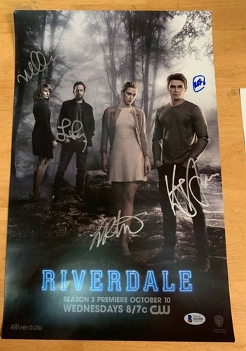 Poster firmato riverdale bas - poster,