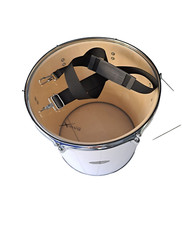 GEWA PURE BASIX 16"X16" SURDO TAMBURO BIANCO ideale da STADIO TIFO SUPPORTER