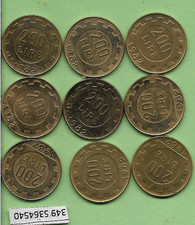@lotto 9 monete 200 lire