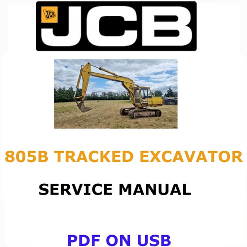 Jcb 805b escavatore cingolato - jcb,
