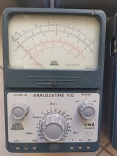 Unaohm Analizzatore V32 493551 Tester UNA Milano Ing. E. Pontremoli 25