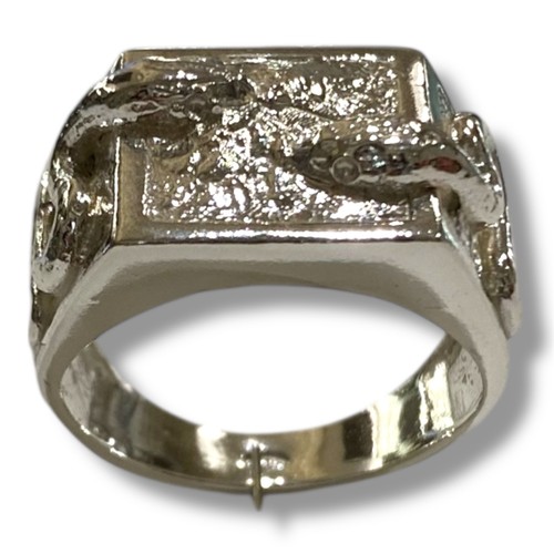 Anello uomo con - , in