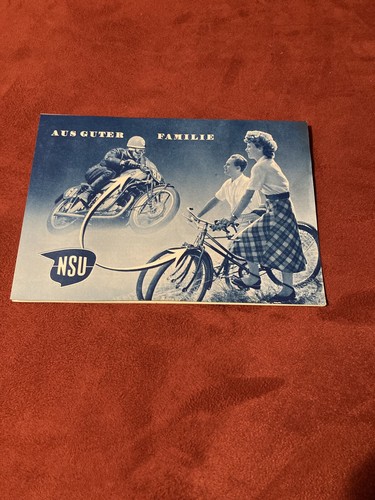 Brochure bici nsu - brochure, buona