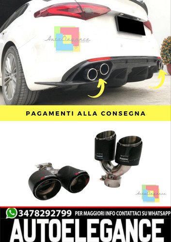 Terminali scarico doppi - di,