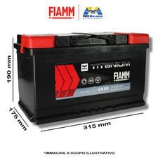 FIAMM BATTERIA TITANIUM 12V