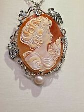 COLLANA CON CAMMEO NATURALE