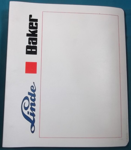 Linde baker b40ce - baker, b50ce