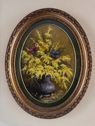 Quadro tela olio firmato - tela,