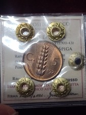 5 Centesimi Spiga 1921 Fdc
