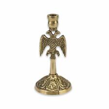 Portacandele singolo in ottone