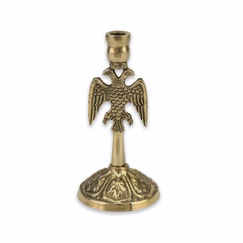 Portacandele singolo ottone - singolo,