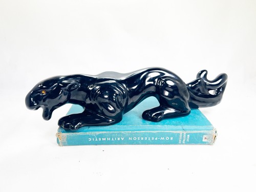 Vintage black panther - vintage, ceramic