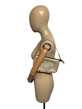 Borsa vintage stampa gazzetta
