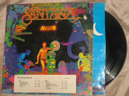Santana amigos promo cover - santana,