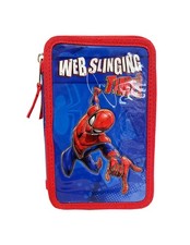 Astuccio 3 Zip Spiderman