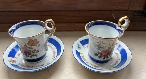 Coppia tazzine limoges - coppia,