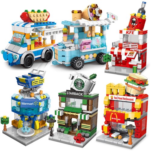 Mini street stores food - mini,