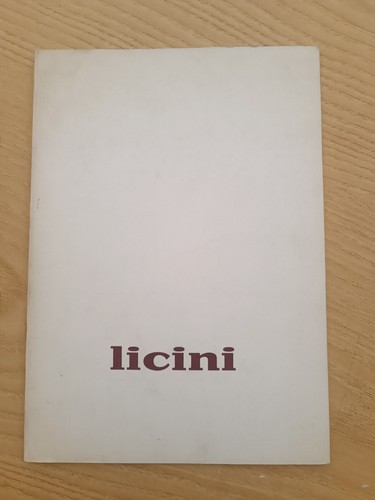 Osvaldo licini 1970 - , galleria