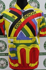 maglia ciclismo EDDY MERCKX TG XL S433 bike shirt maillot trikot jersey
