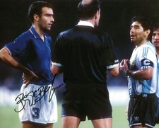 Foto Autografo Calcio Giuseppe