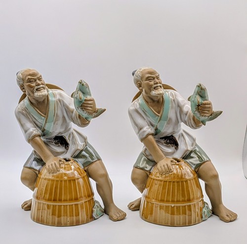 Coppia figurine pescatore - coppia,