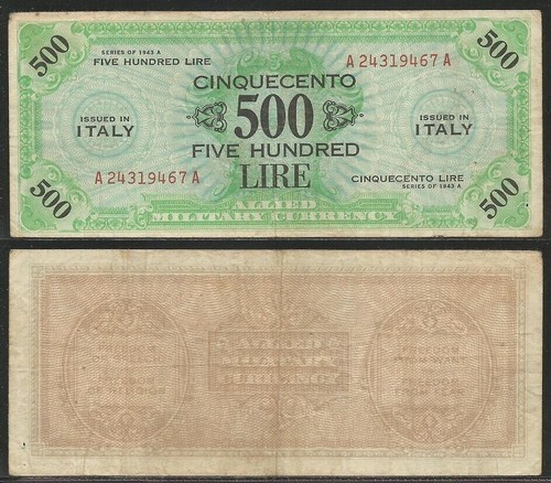 Allied military currency - currency,