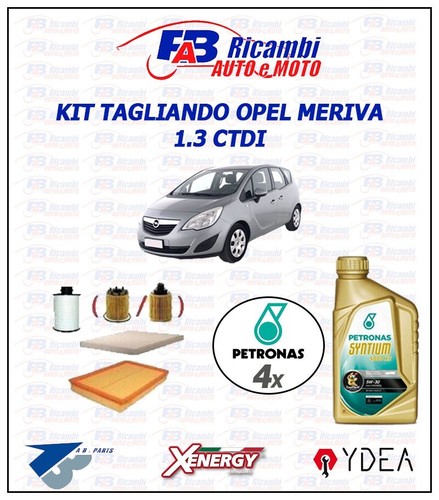 Kit tagliando opel - meriva, 1.3