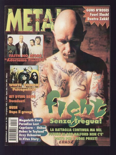 Metal shock 193 - fight, god