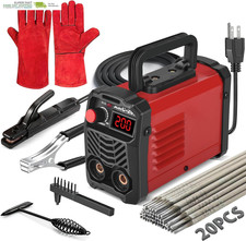 Saldatrice a Bastone 200Amp 20PCS Aste, Super MINI Saldatrice Portatile, IGBT Invert