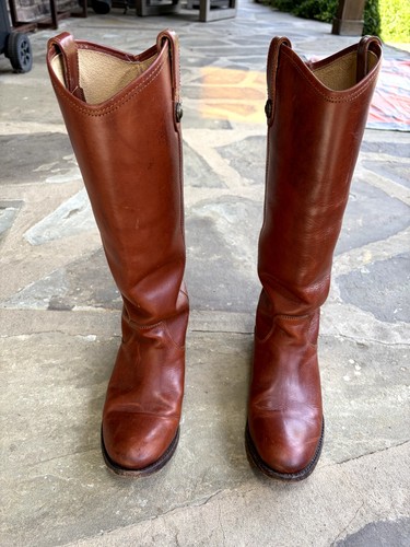 Stivali frye melissa cognac - melissa,