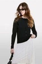 VICOLO Cardigan Corto Strickjacke  Mohair Blend Sz.M ho MaxMara Herno Luisa Spag