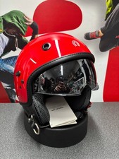 Casco JET DURALEU ROSSO-LUCIDO