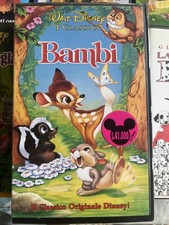 Bambi I Classici Walt Disney VHS Videocassetta VS 4372